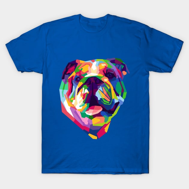 BULLDOG WPAP T-Shirt by erikhermawann22